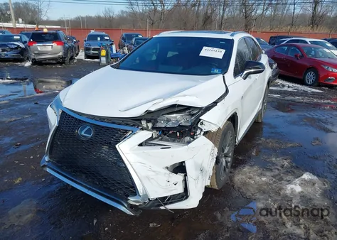 2017 Lexus Rx 350 F Sport z USA, uszkodzony, nr VIN 2T2BZMCA3HC134525